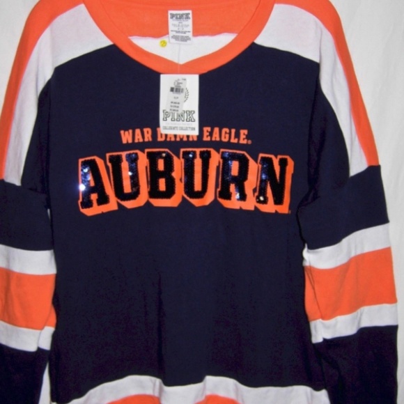 VICTORIA'S Secret Auburn University Tigers Shirt S - Picture 1 of 2